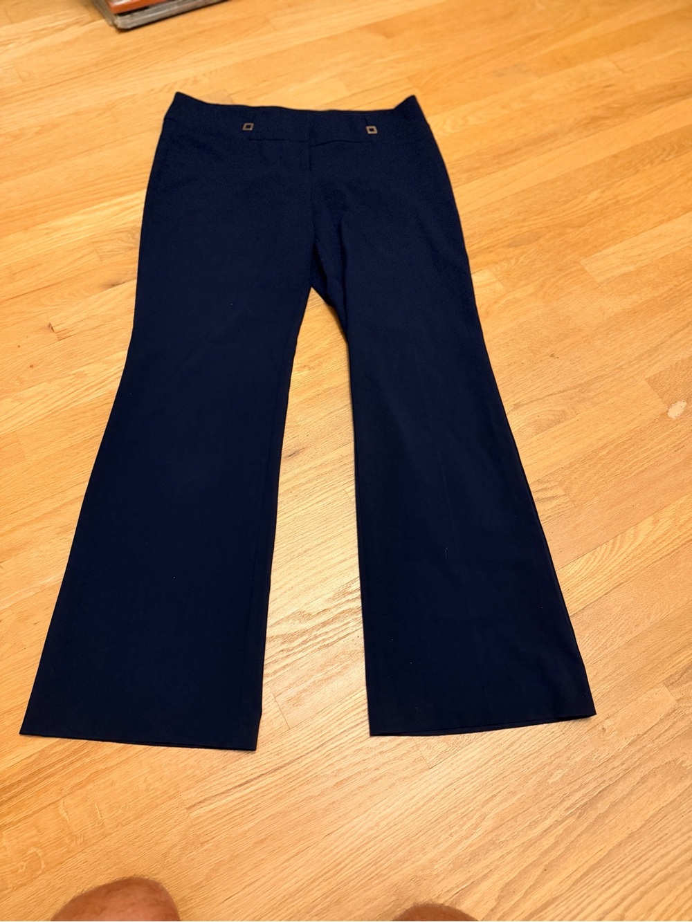 Ladies Juniors Size 13 "Joe B by Joe Benbasset" Navy Dress Pants GUC